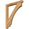 Ekena Millwork Imperial Craftsman Rough Sawn Bracket, Western Red Cedar, 4"W x 42"D x 48"H BKT04X42X48IMP04RWR - alternate 1